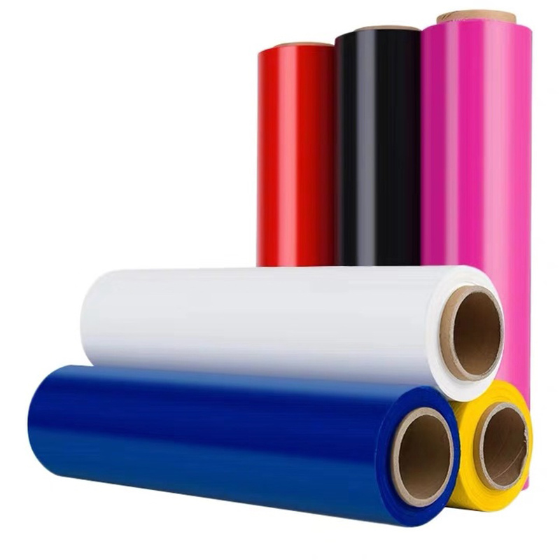 LLDPE Transparent Plastic Folie Rolls Stretch Film Stretch Film Plastic Foil Packaging Roll