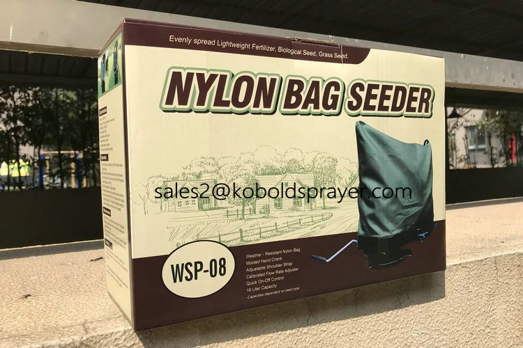 New Bag Type Fertilizer, Salt, Seed Spreader 16L Nylon Bag Seeder
