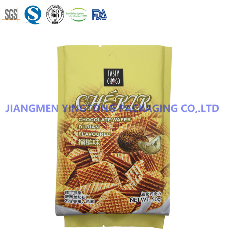 Plastic Food Packaging Pouches Aluminum Foil Bags for Cracker