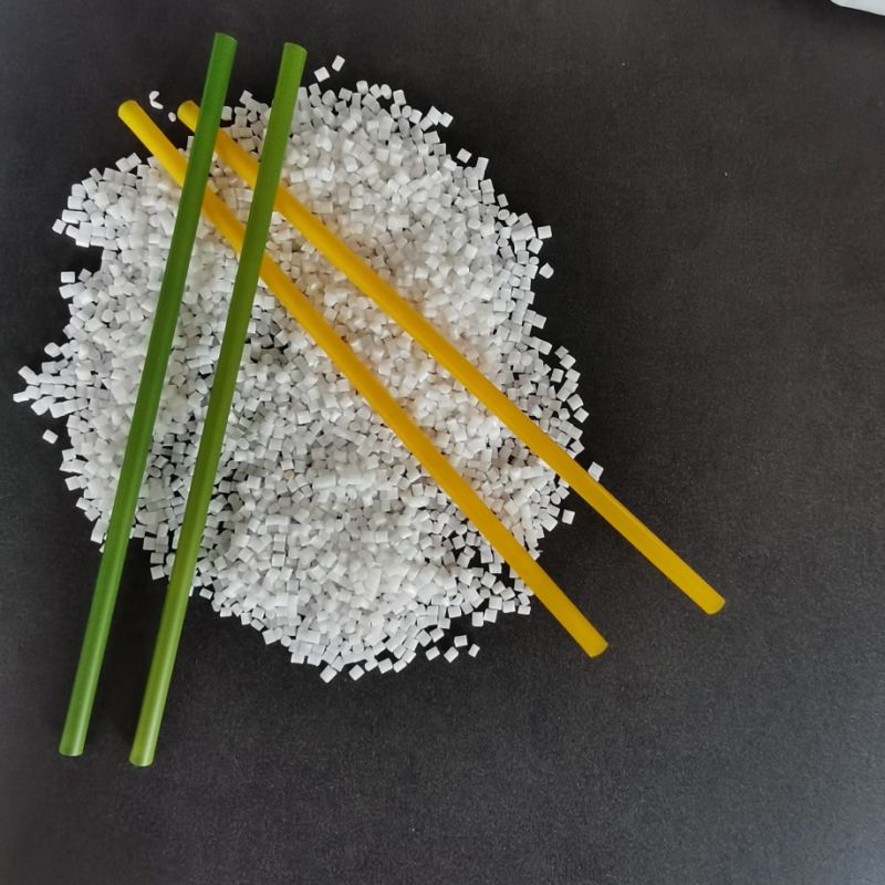 100% Biodegradable PLA Resin Raw Material for Making Cpla Drinking Straw