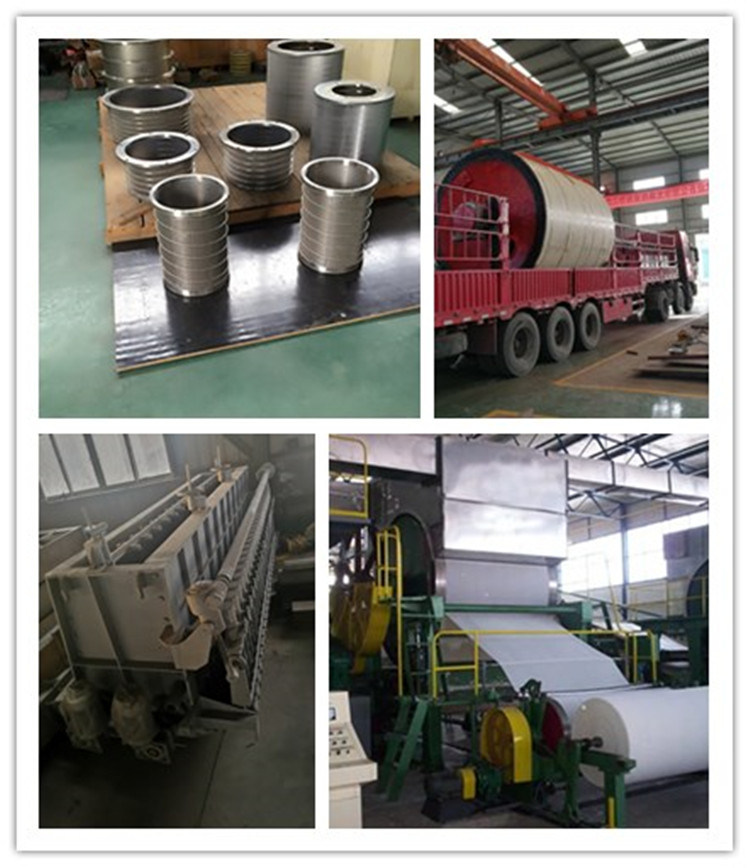 Hard Chrome Paper Plate Machine Outflow Pressurized Screen