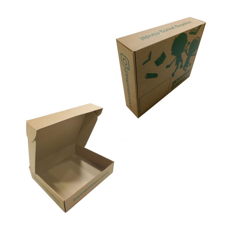 Kraft Shipping Box with Design Printing