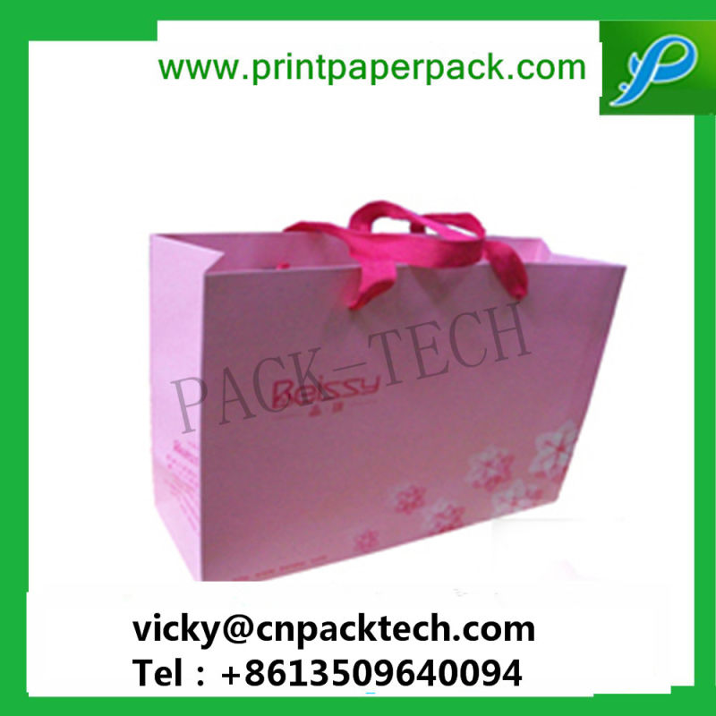 Custom Paper Luxury Bag for Apparel Custom Printed Apparel Paper Bag