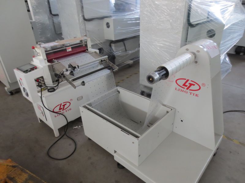 Automatic Plastic Film Label Paper Roll to Sheet Cutting Machine