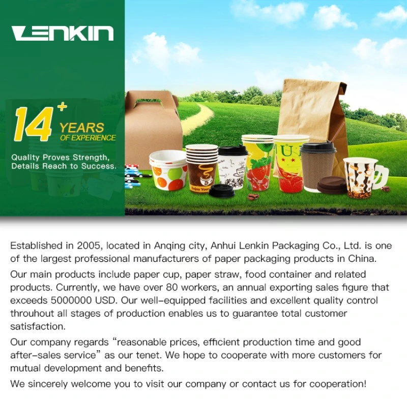 Large Big Quantity Eco-Friendly Coffee Paper Cups