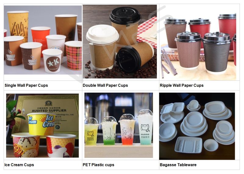 Flexo Printing High Quality Composable Disposable Paper Cup Factory