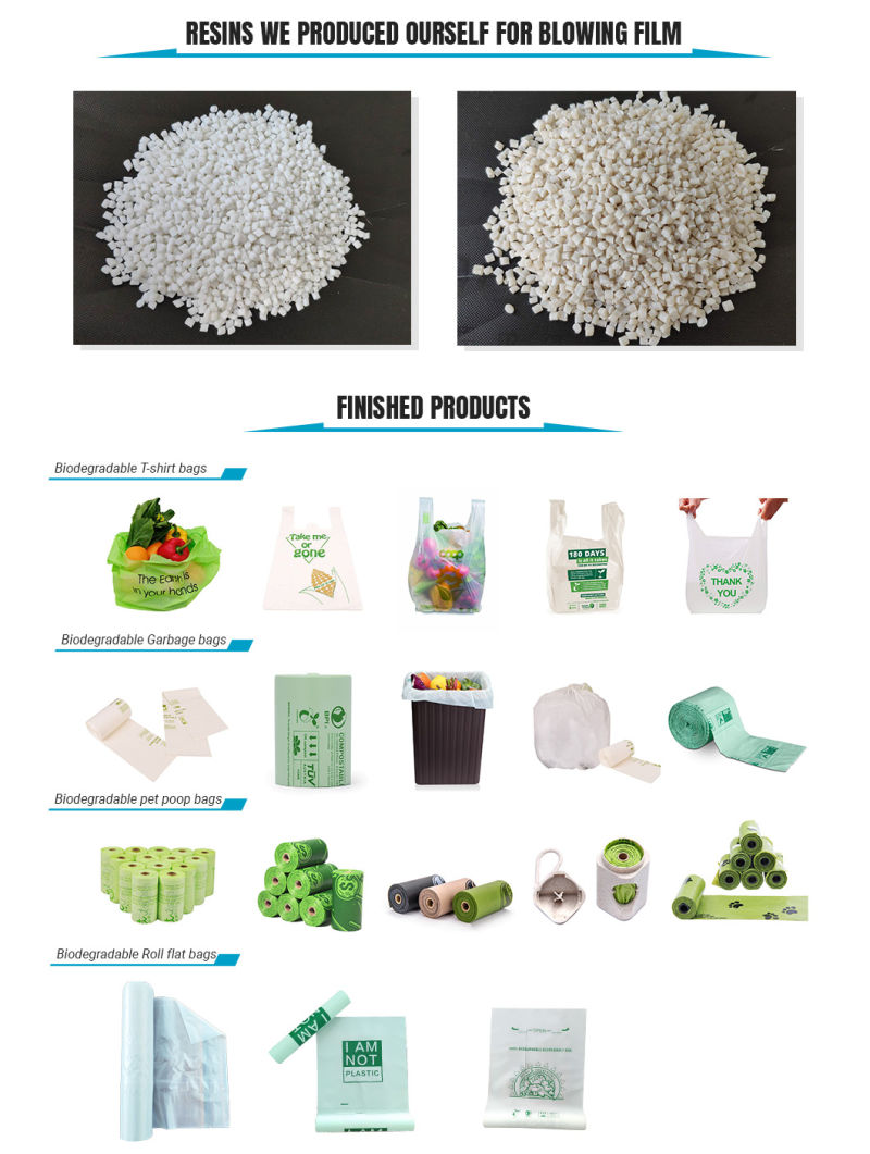 100% Biodegradable Plastic Bag, Shopping T-Shirt Bag, Customized Plastic Bag