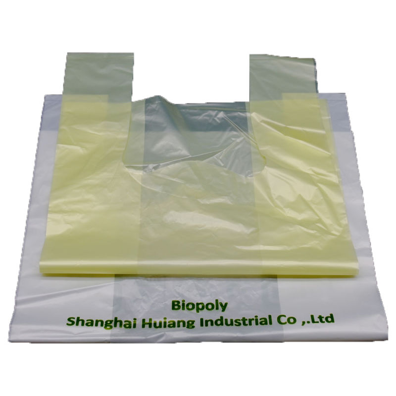 PLA 100% Biodegradable Shopping Handbags