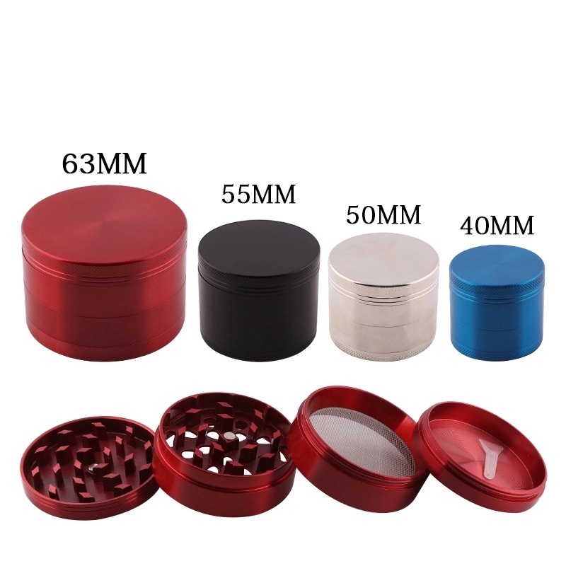 Smoking Plastic Tobacco Grinder with Package