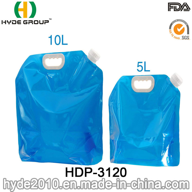 Large Capacity Folding Plastic Sport Water Bag (HDP-3120)