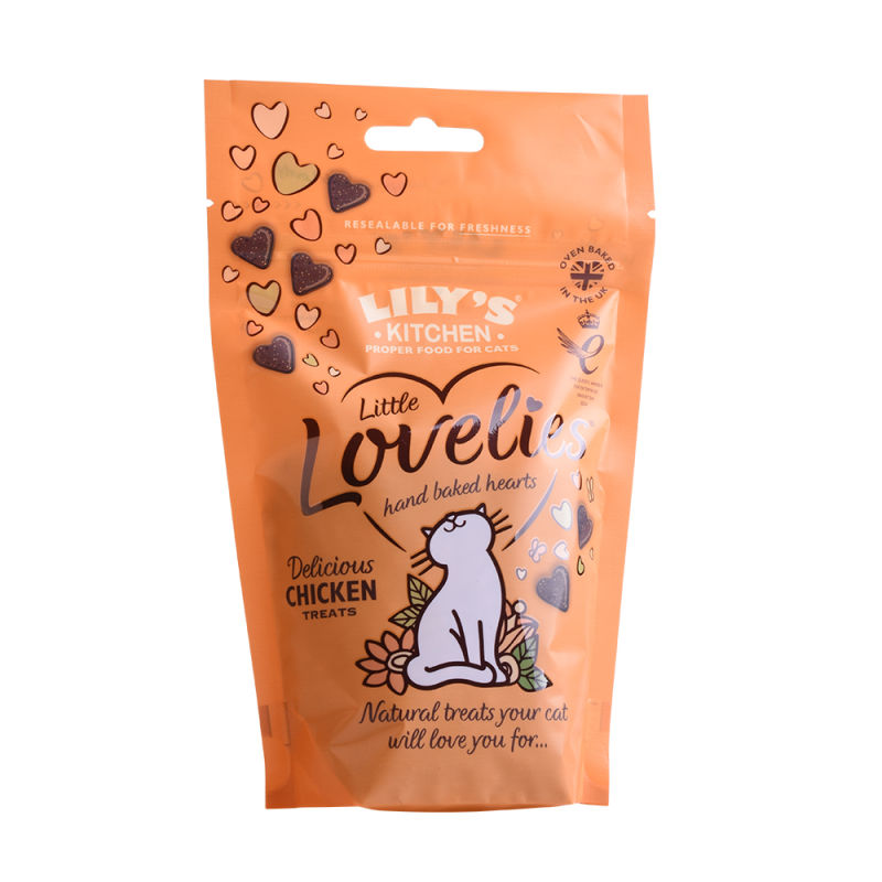 Plastic Stand up Pet Food Bag with Handhole