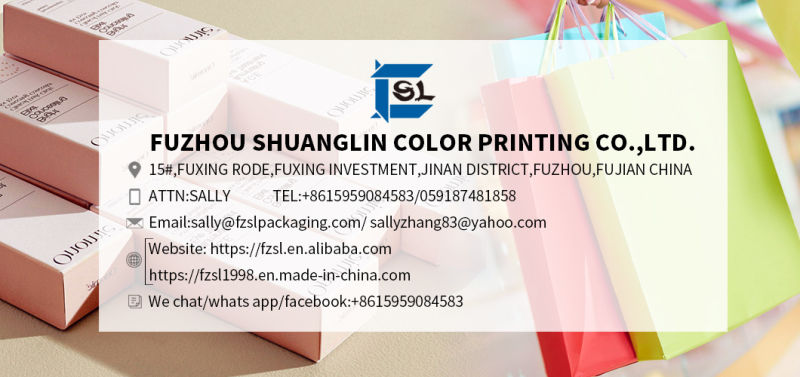 Recycle Customized Design Logo Color Printed Paper Wrap Boxes