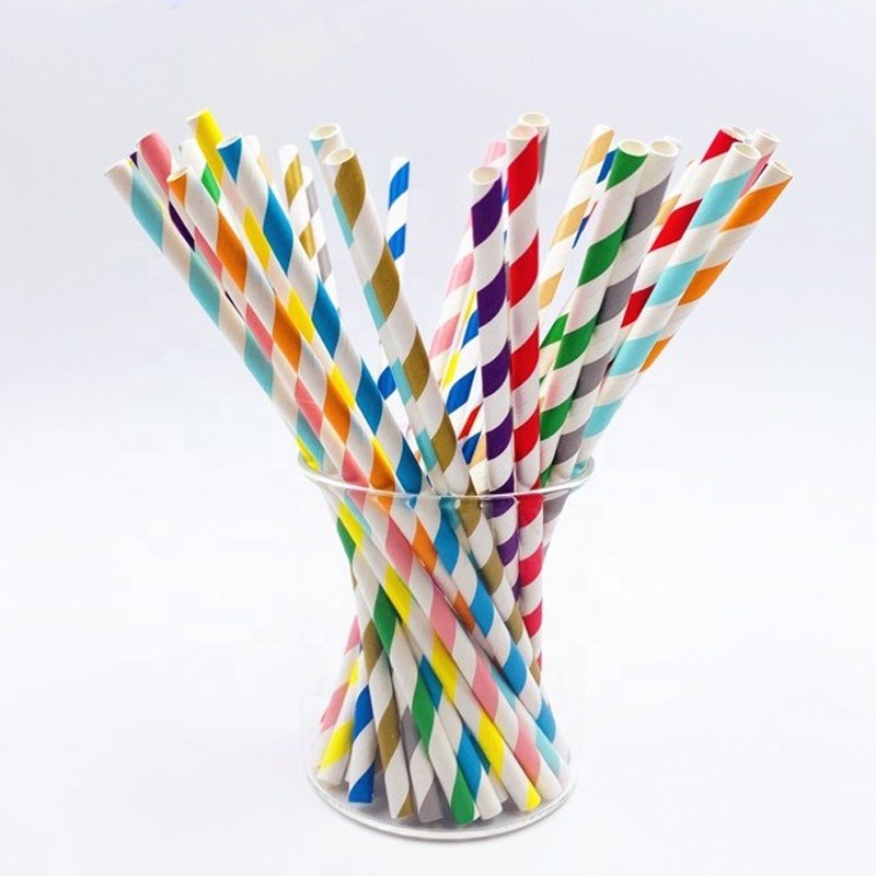 Hot Sell Biodegradable Straw Eco-Friendly Paper Straws