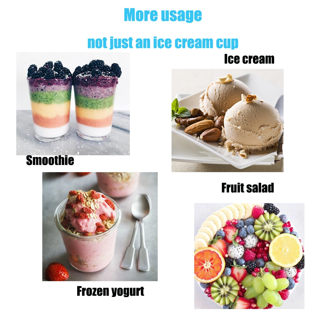 2019 New Design Printed Paper Ice Cream Cup Wholesale Ice Cream Paper Recycled Bowl