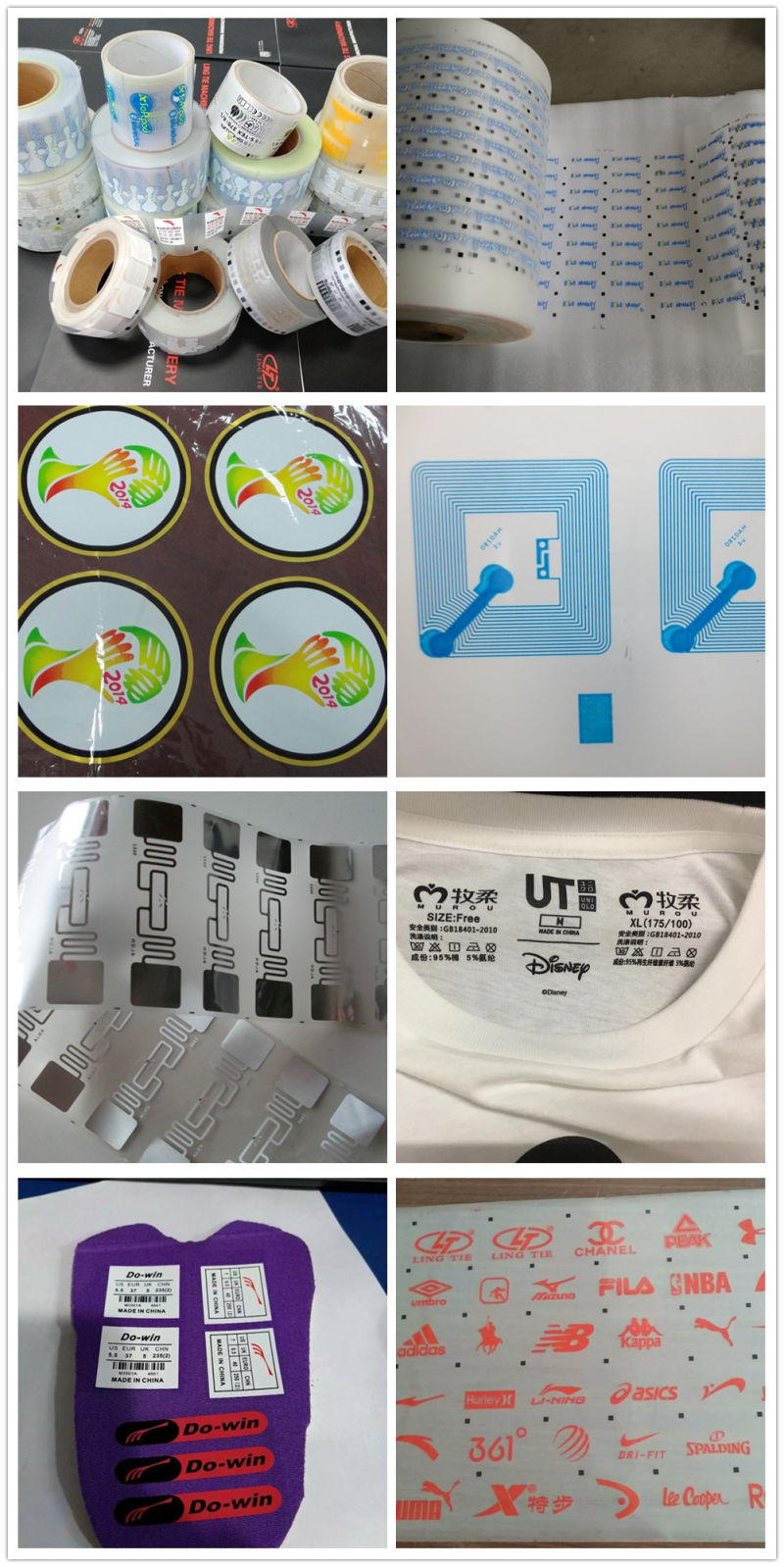 Adhesive Sticker Label Roll to Roll Printing Equipment