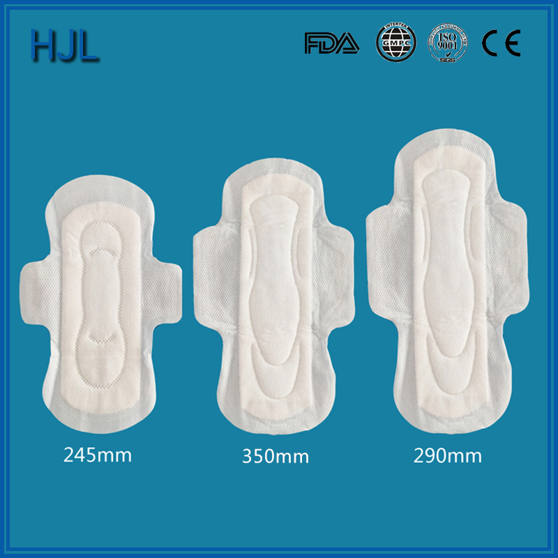 High Quality Max Size Degradable Biodegradable Organic Cotton Sanitary Napkin