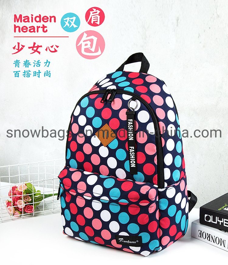 Maiden Heart Backpack Laptop Bag Stock Bag Travel Bag Computer Bag Outdoor Bag School Bag Student Bag