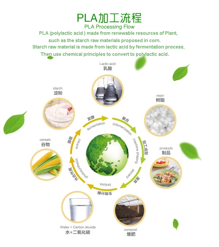 Biodegradable PLA Resin Granules for PLA Film PLA Sheets