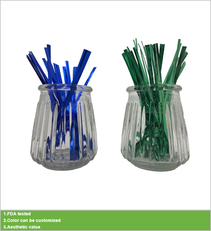 Twist Ties for Cellophane Bags Clear Plastic Bag