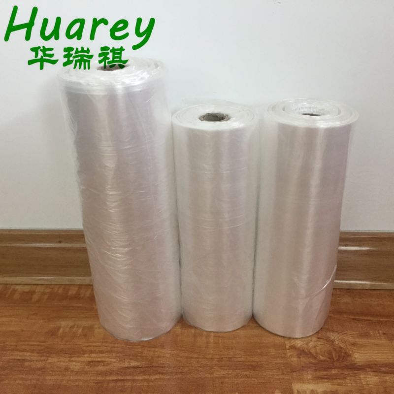 HDPE Transparent Plastic Fruit and Vegetable Produce Roll Bag