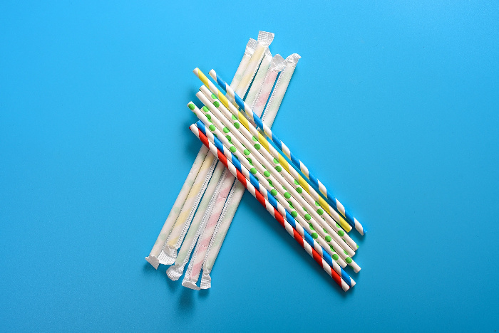 Party Supplies Disposable Products Unique Eco Individually Wrapped Paper Straws