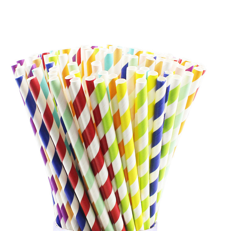 Hot Sell Biodegradable Straw Eco-Friendly Paper Straws