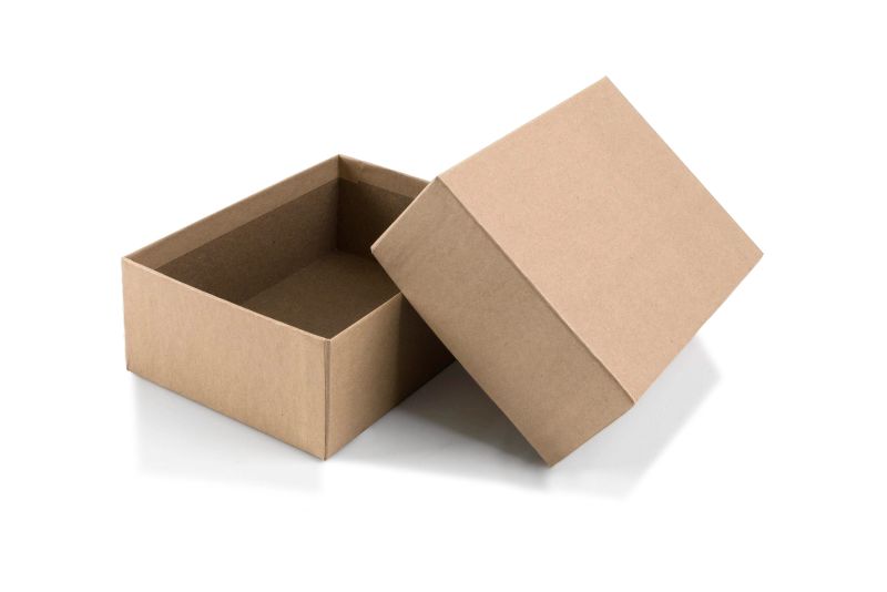 Brown Kraft Wrapping Paper Box Custom Box Paper Shoe Box
