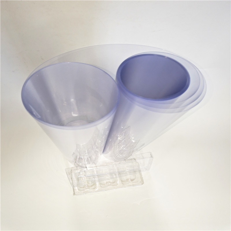 Transparent Colored PVC Rigid Sheet Rolls Films for Plastic Packing