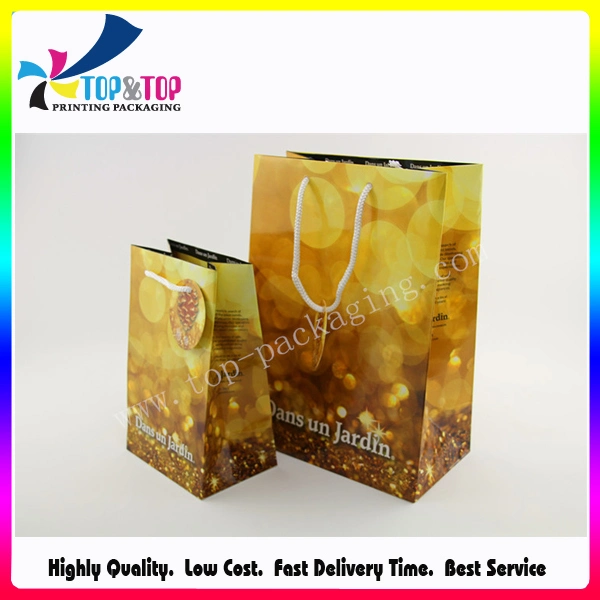 Rerecycled Kraft Paper Packaging Printed Shopping Paper Bag Craft Paper Gift Bag Wholesale