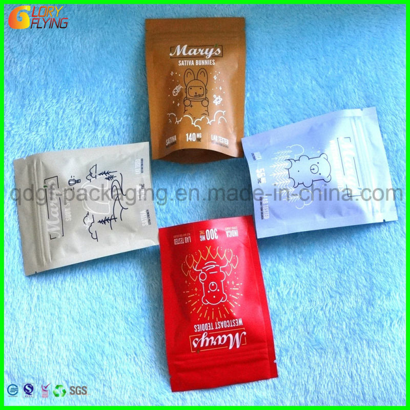 Plastic Mylar Packaging Bag with Zippe/Tobacco Pouch/ Hemp Packaging Bags/ Biodegradable PLA+Pbat Compostable Plastic Packaging Supplier.