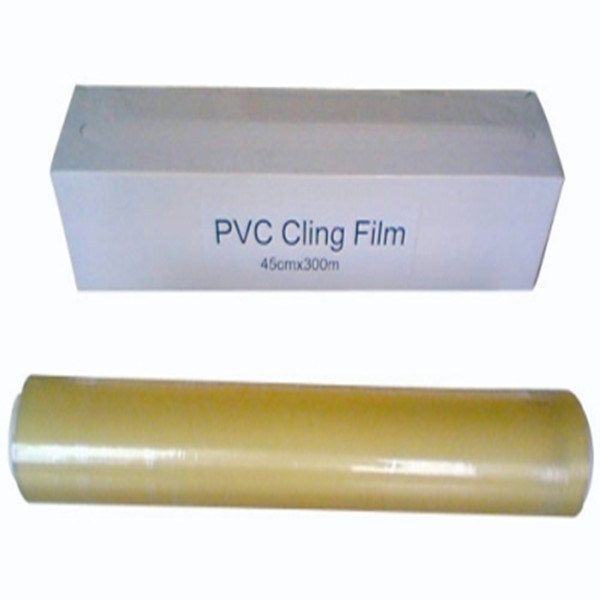 Plastic Wrap PVC Cling Film Jumbo Roll for Food