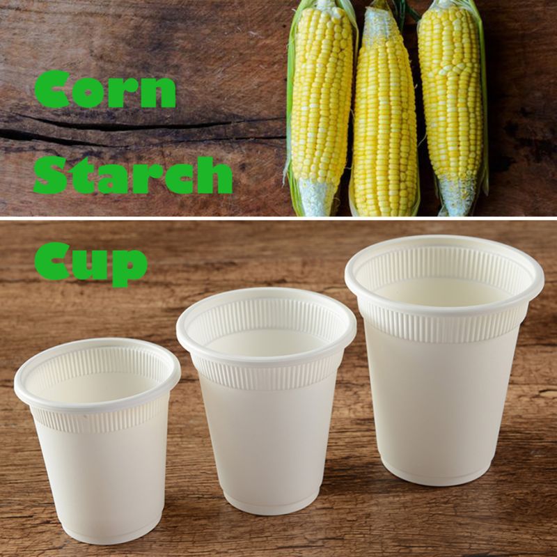 Biodegradable Tableware 6inch Biodegradable Corn Starch Cup