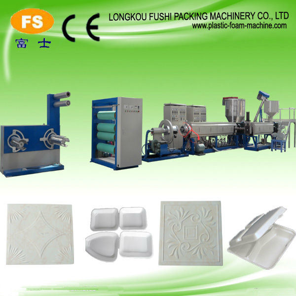 PS Disposable Foam Food Container/Plate/Dish/Tray/Box Machine