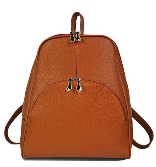 Lady Bags Backpack Purse PU Leather Zipper Bags Casual Backpacks Shoulder Bags