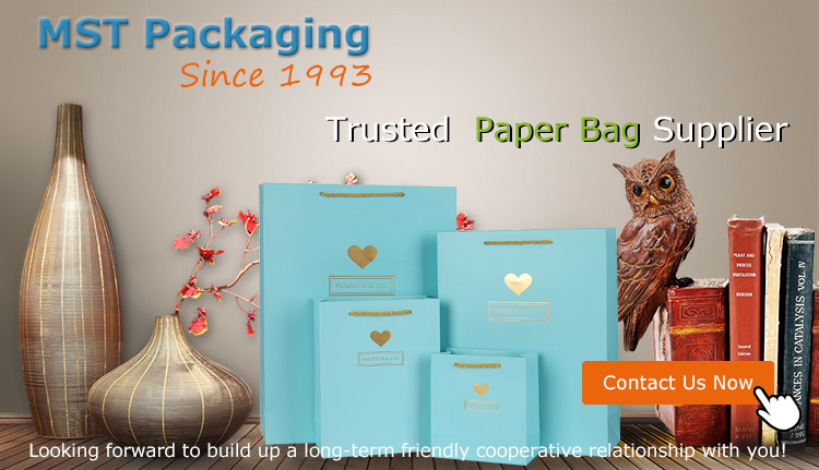 Hot Selling Bags Printed Kraft Paper Bag Manufacturers Handle Paper Bag