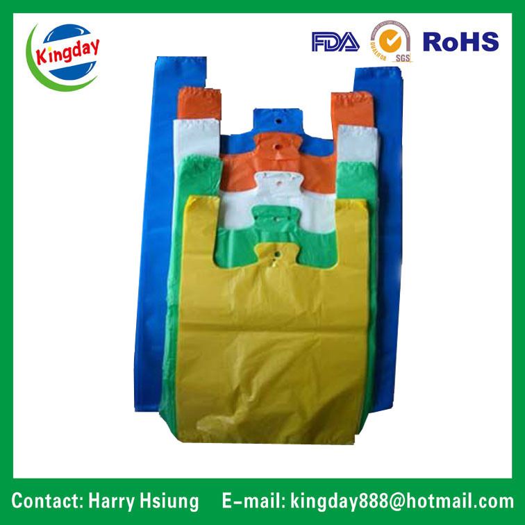 Vest Carrier Bag / T-Shirt Bag Plastic Bag for Shopping