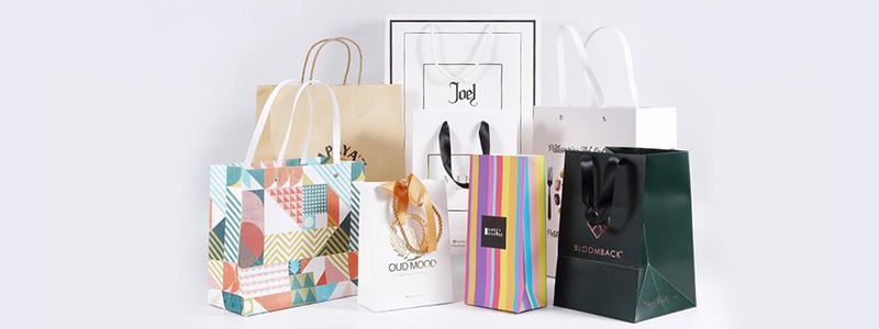 High Quality Custom Printed Luxury Paper Packaging Bag with Logo