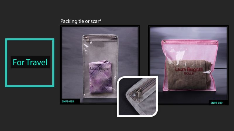 Sinicine Biodegradable Plastic Bags Garment Adhesive Packaging Bags