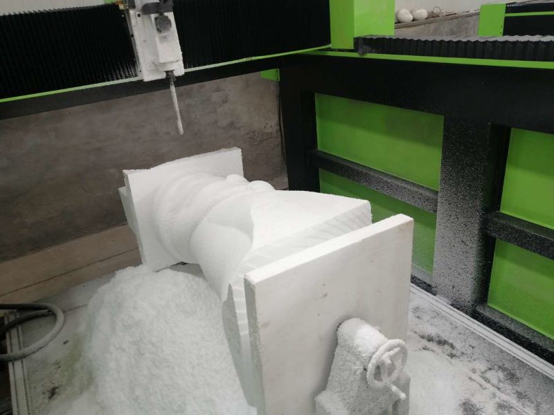 Plastic Foam Mould Processing Center Styrofoam CNC Engraving Machine Styrofoam CNC Router High Feeding