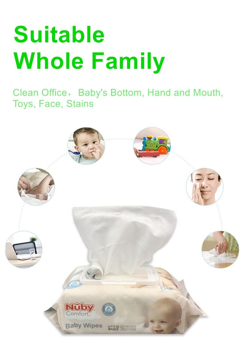 Biodegradable Customized Bamboo Baby Wipes Biodegradable