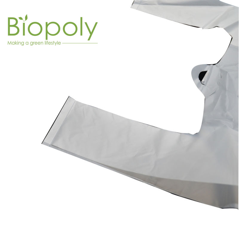 100% Biodegradable PLA Plastic Bags for Shopping Bag, Trash Bag