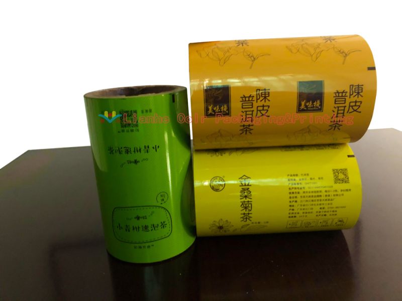The Green Tea Packaging Custom Printed Tea Bags with Logo