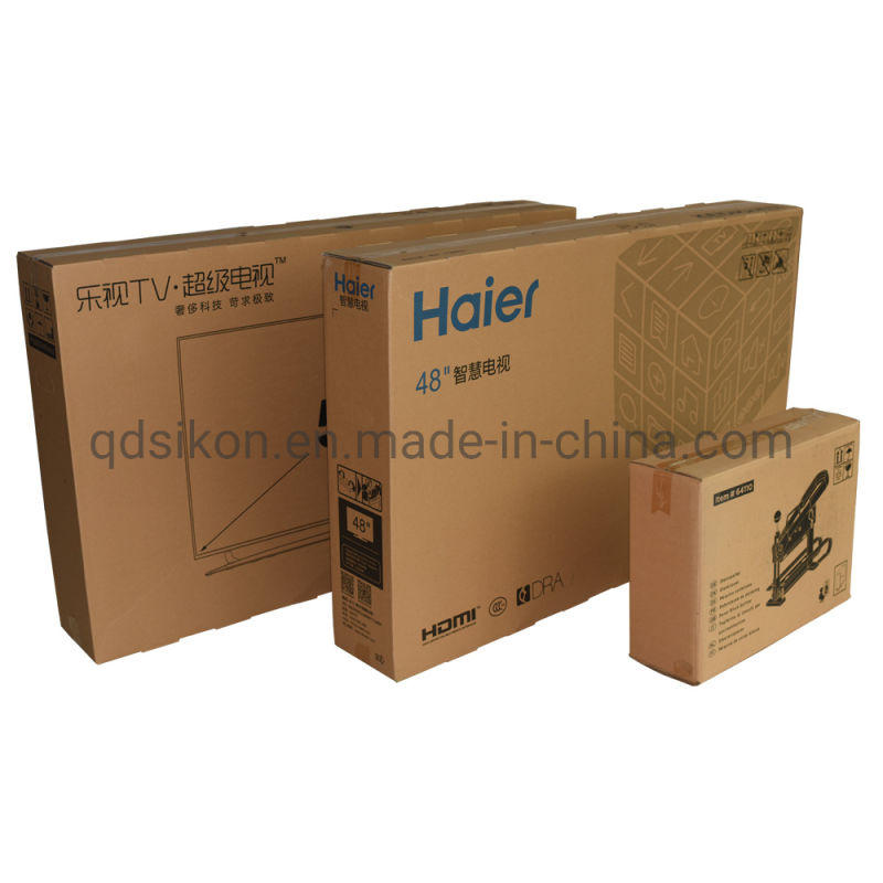 5mm Thickness 3ply Corrugated Kraft Paper Box in China