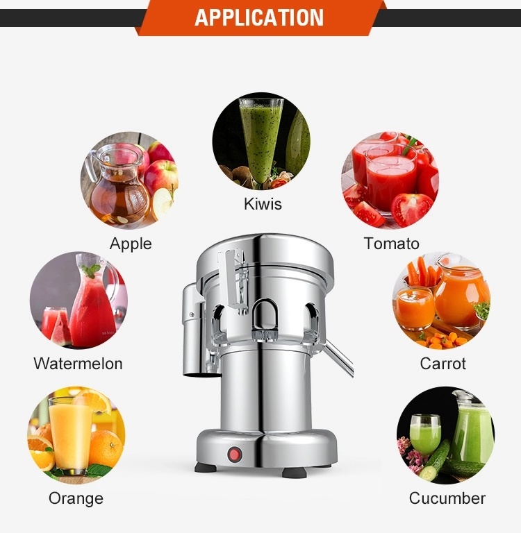 Kitchen Industrial Stainless Steel Orange Juicer Maker Citrus Juicer Cane Juicer Machine Sugarcane