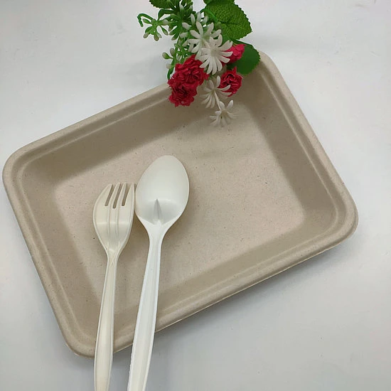 Best Wheat Straw Food Party Tray 100% Biodegradable Tableware Trays