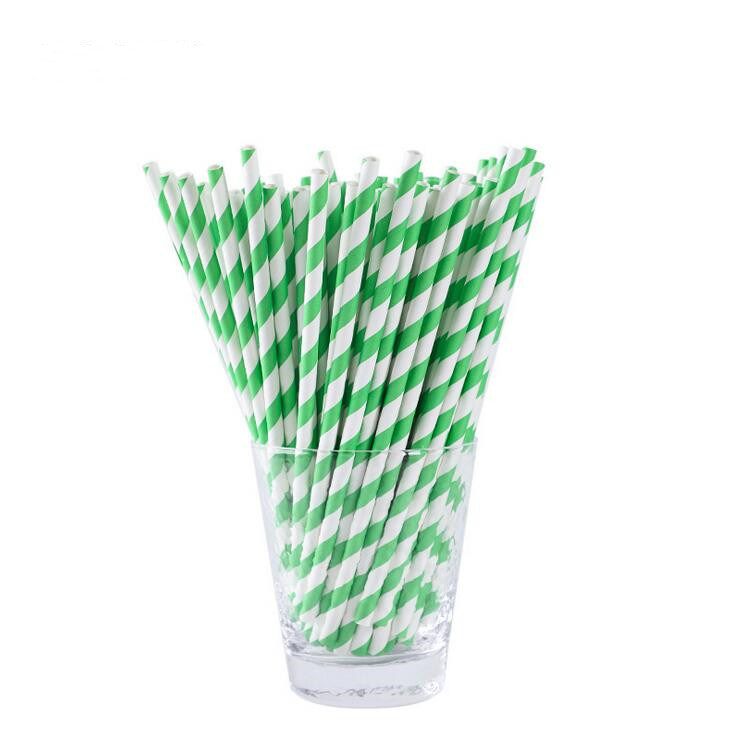 Amazon Hot Sell Biodegradable Kraft Straw, Eco-Friendly Paper Straws Kraft