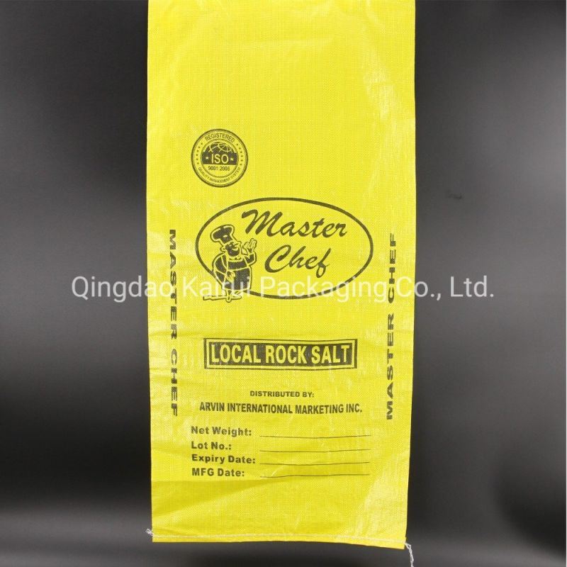 Salt Bag/Salt Sack of PP Woven Bag/Sack Salt Packaging