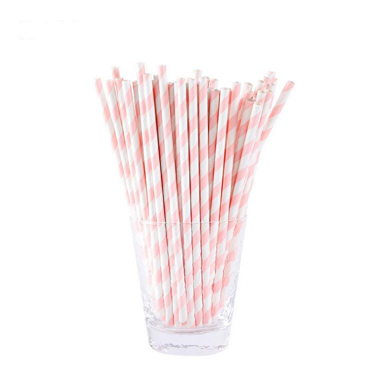 Amazon Hot Sell Biodegradable Kraft Straw, Eco-Friendly Paper Straws Kraft