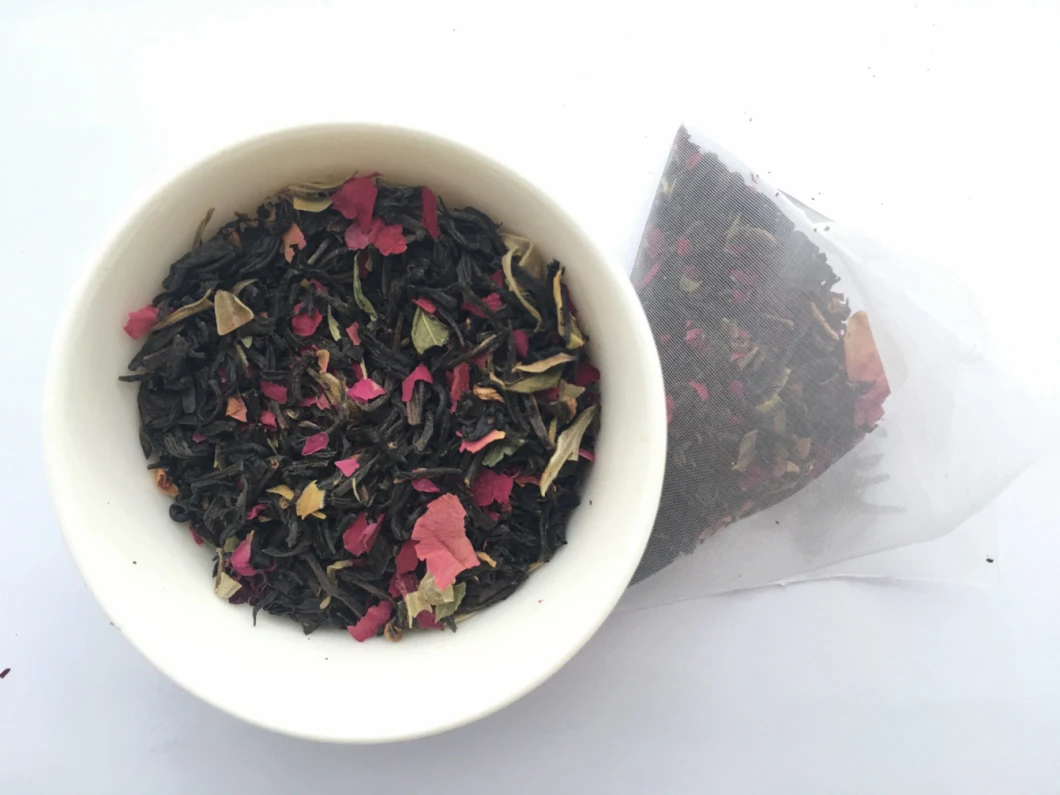 Triangular Tea Bags Slimming Tea Rose Black Tea Bag