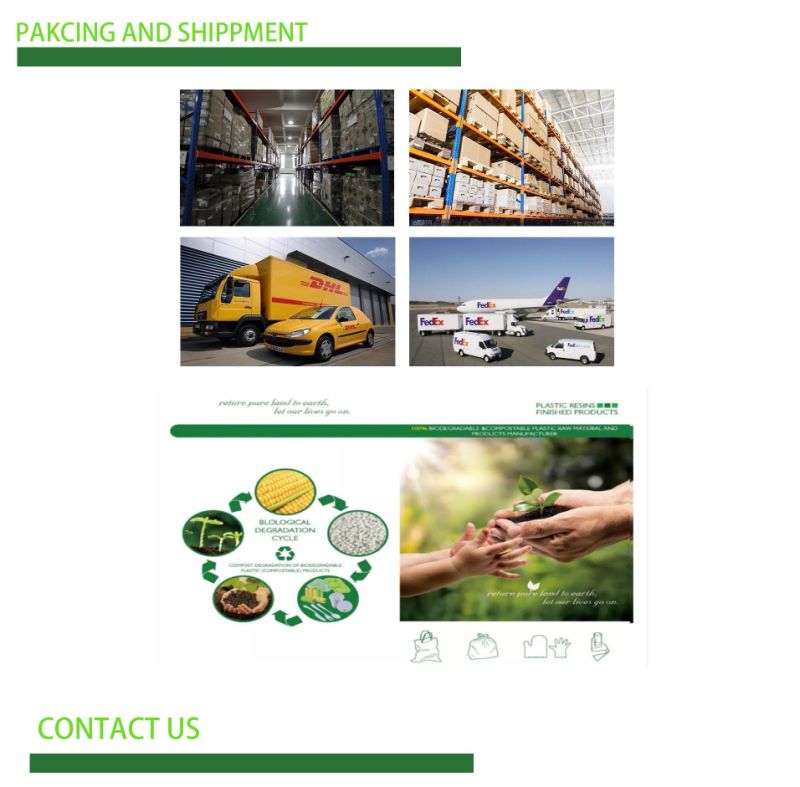 100% Biodegradable PLA Granules Biobased Resin for Biodegradable Products